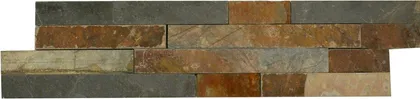 NATURAALKIVIMITE MOSAIIK JACK MULTI COLOR 600X150MM