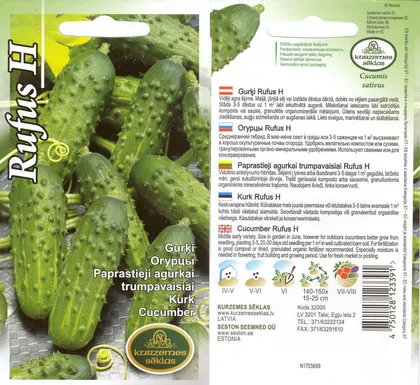 SEEMNED KURZEMES SEKLAS KURK RUFUS F1 AVAMAALE 1G