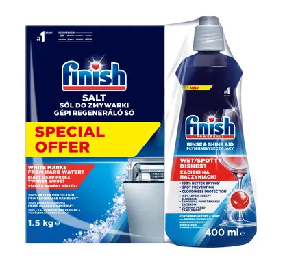 LOPUTUSVAHEND FINISH 400ML+SOOL 1,5KG