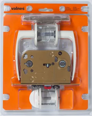 LUKUKOMPLEKT WC-UKSELE VALGE