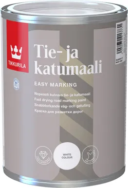 TEEKATTEMÄRGISTUSVÄRV TIKKURILA 1L VALGE
