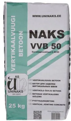 VERTIKAALVUUGI BETOON 25KG