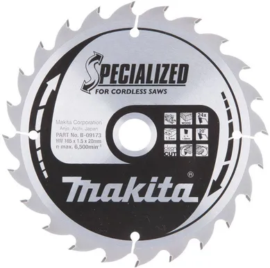 SAEKETAS MAKITA 165X20X1,5MM SPECIALIZED