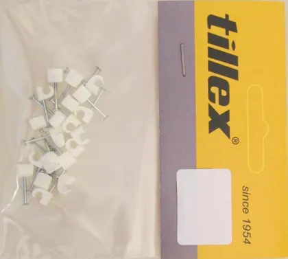 SPELL LAPIKULE KAABLILE 3X5MM VALGET 20TK