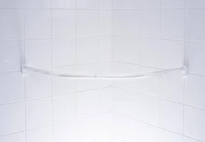 DUŠIKARDINAPUU KAARJAS 90X90CM Ø25MM VALGE