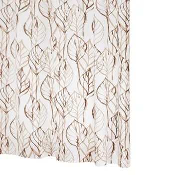 DUŠIKARDIN 180X200CM RIDDER 32618 LEAVES PEVA