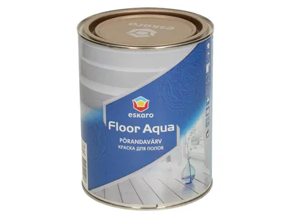 PÕRANDAVÄRV ESKARO FLOOR AQUA 0,9L VALGE LÄIKIV