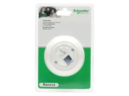 ARVUTIPESA 2XRJ45 CAT6 VALGE RENOVA