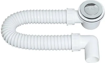 SIFOON DUŠIALUSELE 60MM CLICK-CLACK PESA GOFREERITUD TORU 40X500MM