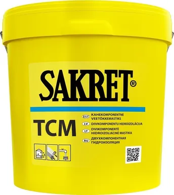 VEETÕKKEMASTIKS SAKRET TCM KAHEKOMPONENTNE 5L+12,5KG