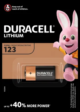 PATAREI DURACELL CR 123/3V 1TK