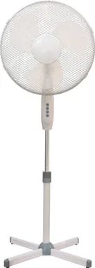 PÕRANDAVENTILAATOR 16" 40CM 3 KIIRUST VALGE