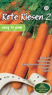 SEEMNED KURZEMES SEKLAS PORGAND ROTE RIESEN 2 4M LINDIL