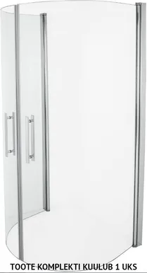 DUŠINURGA UKS DUSCHY FREE 5201-95 80X190CM KIRGAS