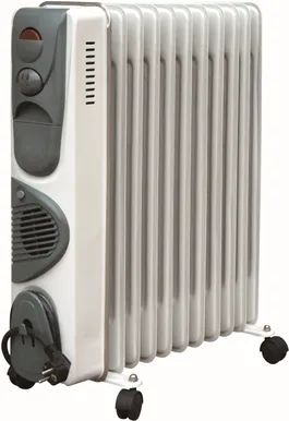 ÕLIRADIAATOR 11 RIBI 2500W+400W SOOJAPUHUR TERMOSTAAT