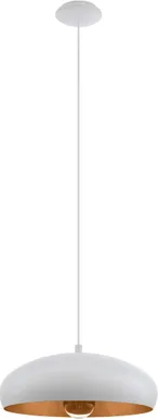 LAELAMP EGLO MOGANO1 60W E27 D400MM VALGE/VASK