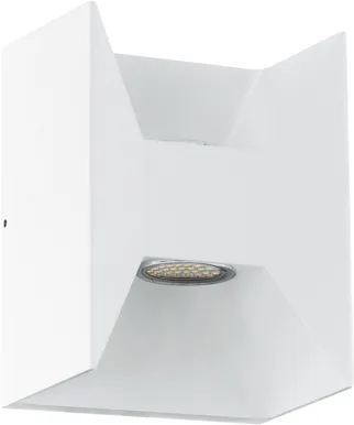 FASSAADIVALGUSTI MORINO LED 2X2,5W VALGE IP44 EGLO