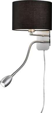 SEINALAMP TRIO HOTEL 1XE14 40W + 3W LED MUST