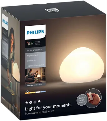 LAUALAMP WELNNER 9,5W LED 80LM PULT HUE VALGE