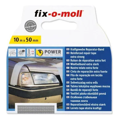 NIISKUSKINDEL TEIP PREMIUM FIX-O-MOLL 50MMX10M HALL