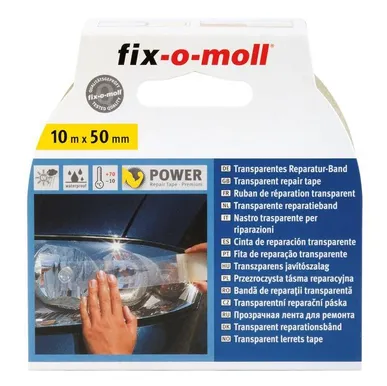 NIISKUSKINDEL TEIP FIX-O-MOLL 50MMX10M LÄBIPAISTEV