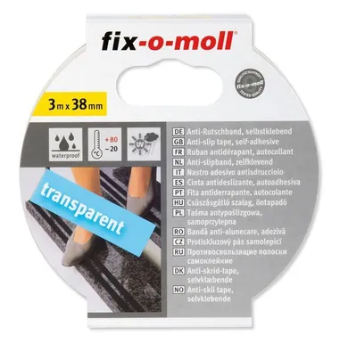 LIBISEMIST TAKISTAV TEIP FIX-O-MOLL 38MMX3M LÄBIPAISTEV