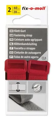 TAKJAKINNITUSEGA KINNITUSRIHMAD FIX-O-MOLL 20MMX60CM PUNANE 2TK