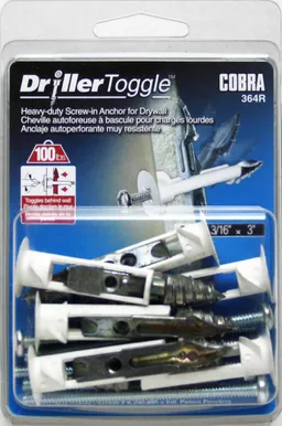 ANKUR KIPSPLAADILE COBRA DRILLERTOGGLE 4X75MM 6TK PAKIS