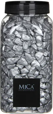 DEKORATIIVKIVID MICA DECORATIONS MARMOR 7,5X7,5X15,5CM HÕBEDANE PUDEL 1KG