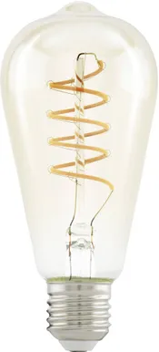 LED LAMP 4W E27 ST64 260LM 2200K SPIRAL EGLO