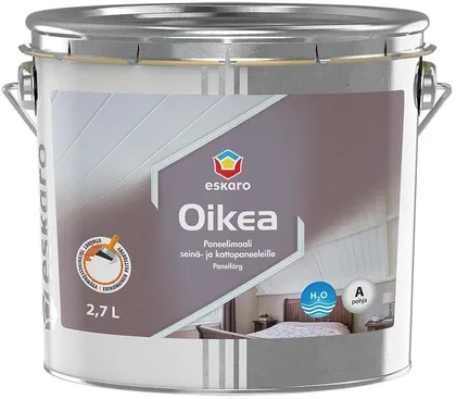 PUITLAGEDE JA -SEINTE VÄRV ESKARO OIKEA 2,7L VALGE POOLMATT