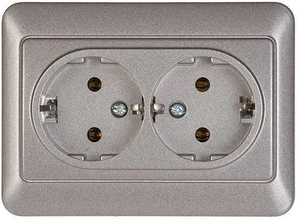 KAHENE PISTIKUPESA VILMA SL-250 MAANDUSEGA RAAMITA METALLIK