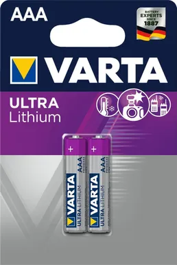 PATAREI VARTA ULTRA LITHIUM AAA 2TK PAKIS
