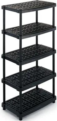 PLASTRIIUL SCAFFALONE 2436-5 NERO 188,5X93X59CM