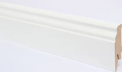 PÕRANDALIIST KRONOFLOORING MDF PROFIILNE VALGE ÜLEVÄRVITAV 70X17MM 2,6M