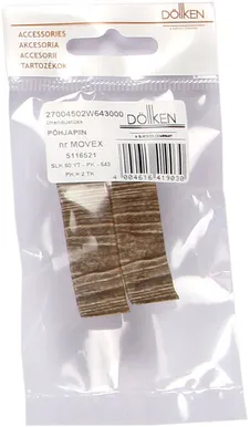 ÜHENDUSLÜLI DÖLLKEN MÄND NORDIC SLK50-W643 2TK PAKIS