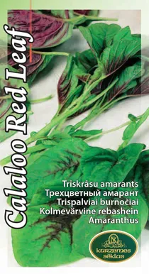 SEEMNED KURZEMES SEKLAS KOLMEVÄRVINE REBASHEIN CALALOO RED LEAF 1 G