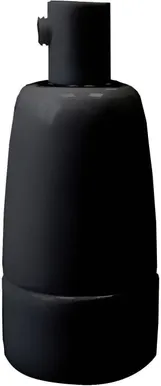 LAMBIPESA FENDE E14 KERAAMILINE MUST