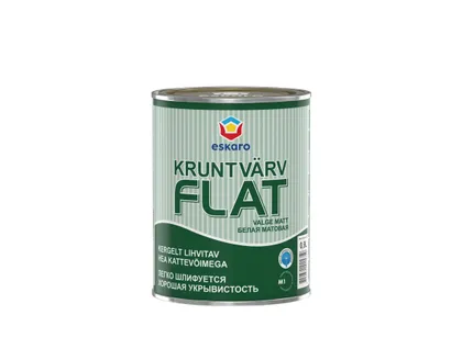 KRUNTVÄRV ESKARO FLAT 0,9L VALGE TÄISMATT
