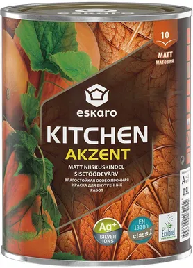 SEINAVÄRV ESKARO AKZENT KITCHEN 0,9L VALGE MATT