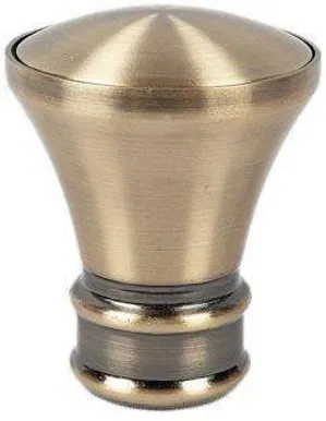 KARDINAPUU OTSIK ZOLADZ Ø 25MM ANTIIK KULD 2TK