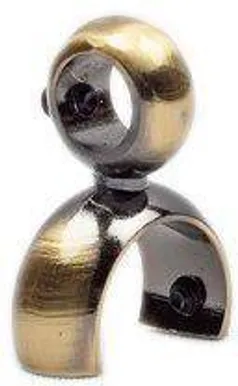 KARDINAPUUHOIDJA MINI Ø19MM ANTIIK KULDNE 2TK