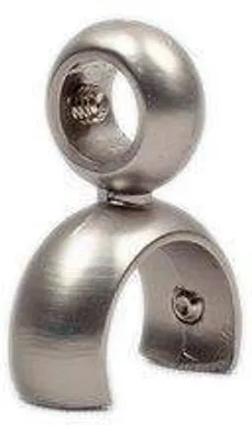 KARDINAPUUHOIDJA MINI Ø19MM MATT HÕBEDANE 2TK