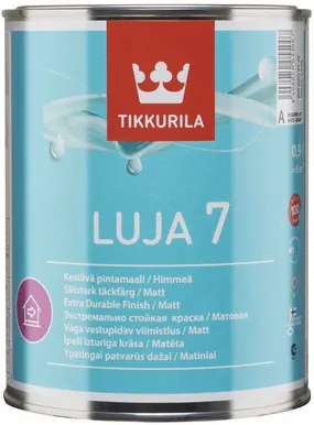 SEINAVÄRV TIKKURILA LUJA 7 0,9L VALGE (A) MATT