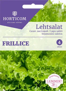 KÖÖGIVILJASEEMNED LEHTSALAT FRILLICE F1 30SEEMET