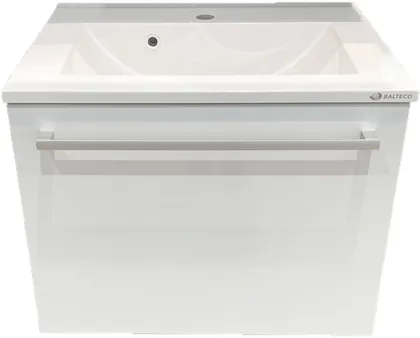 VALAMUKAPP BALTECO FORMA 60X46X46CM VALGE KÕRGLÄIGE