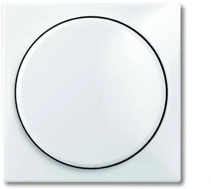 KATTEPLAAT ABB BASIC55 DIMMER HUUMLAMP VALGE 