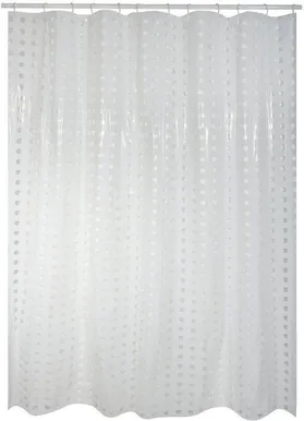 DUŠIKARDIN MSV 180X200CM B-140270 DOTS PVC