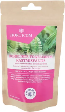 ROHELISTE TOATAIMEDE KASTMISVÄETIS HORTICOM 100G