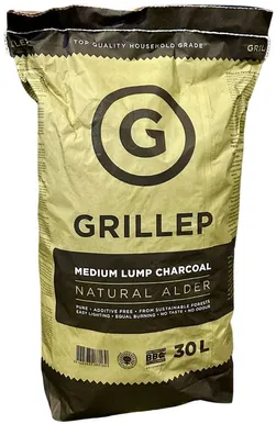 GRILLSÜSI GRILLEP PREMIUM KESKMISETÜKILINE 30L KOTT